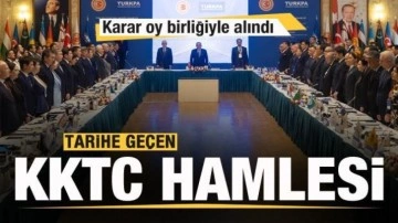 Tarihe geçen KKTC hamlesi! Karar oy birliğiyle alındı