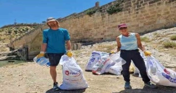 Tarihi alandaki çöpler turistlerin tepkisine neden oluyor