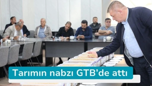 Tarımın nabzı GTB’de attı