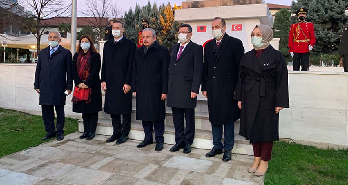TBMM Başkanı Mustafa Şentop Arnavutluk'un İşkodra şehrini ziyaret etti