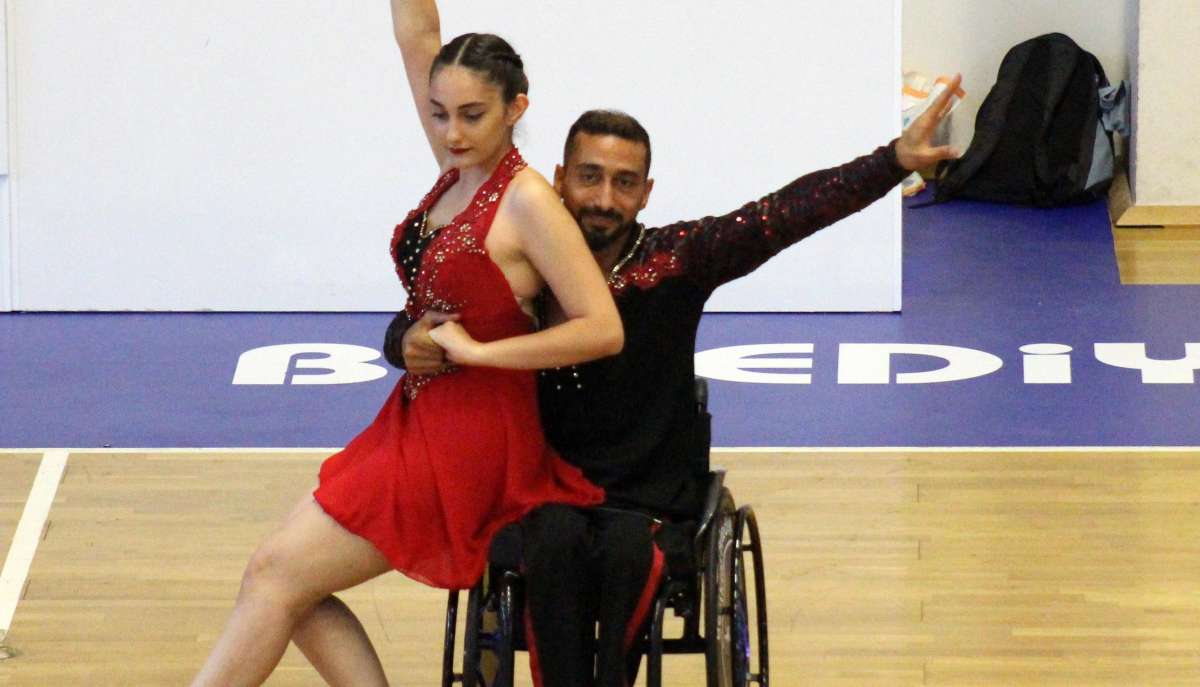 Tekerlekli Sandalye Türkiye Dans Şampiyonası Antalyada yapıldı