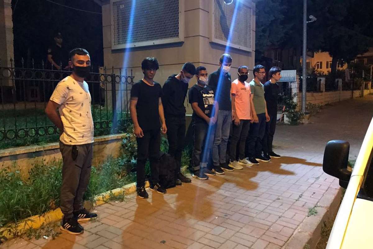 Tekirdağ'da 7 kaçak göçmen yakalandı