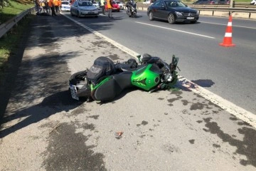 TEM’de feci motosiklet kazası: 1 ölü