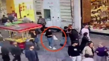 Terörist Albashır'ın Taksim'deki keşif görüntüleri ortaya çıktı! Elinde yine gül var