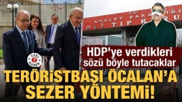Teröristbaşı Öcalan'a Sezer yöntemi! HDP'ye verdikleri sözü böyle mi tutacaklar?