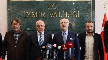 TFF Başkanı Büyükekşi'den İzmir Valisi Köşger'e ziyaret