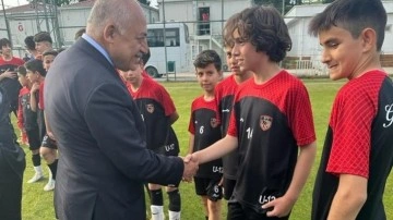 TFF Başkanı Mehmet Büyükekşi Gaziantep FK'nin akademisini ziyaret etti