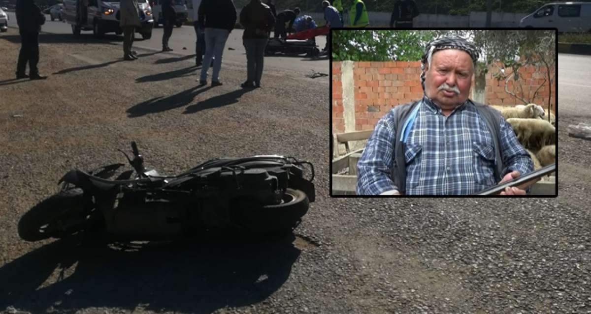 Tire'de otomobil ile çarpışan motosikletin sürücüsü hayatını kaybetti