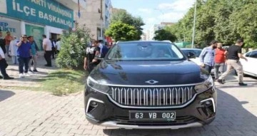 TOGG Viranşehir yollarında