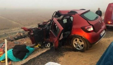 Tokat'ta feci kaza: Okul servisi ile 2 araç çarpıştı