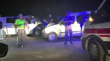 Tokat'ta peş peşe iki kaza: 1'i jandarma 8 kişi yaralandı