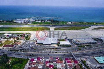 Trabzon Havalimanı’nı 10 ayda 2 milyon 764 bin yolcu kullandı