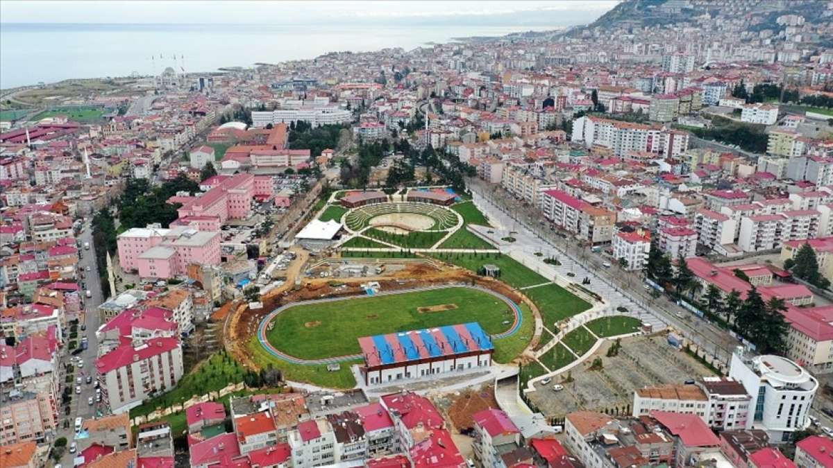 Trabzon 'spor' temalı millet bahçesine gelecek ay kavuşacak