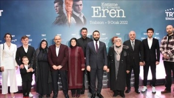 Trabzon'da 'Kesişme; İyi ki Varsın Eren' filminin özel gösterimi yapıldı