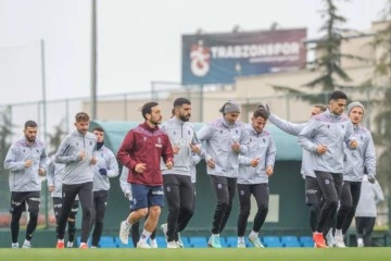 Trabzonspor, Beşiktaş ma&ccedil;ı hazırlıklarına başladı