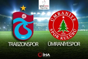 Trabzonspor-&Uuml;mraniyespor Ma&ccedil;ı Canlı Anlatım!