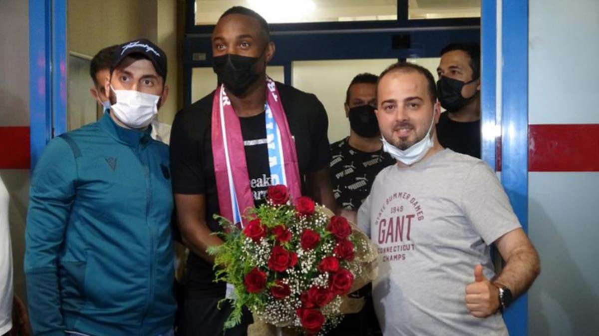 Trabzonspor'un yeni transferi Fode Koita, kente geldi