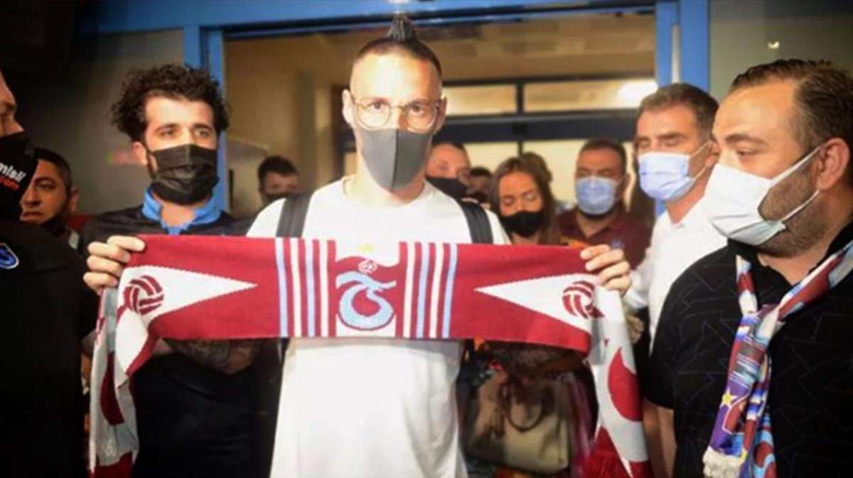 Trabzonspor'un yeni yıldızı Marek Hamsik, Trabzon'a geldi