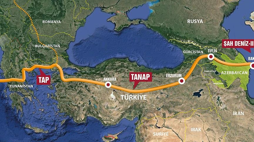 Trans Adriyatik Boru Hattı'nda ticari gaz akışı başladı