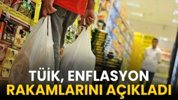 TÜİK, Enflasyon rakamlarını açıkladı