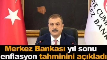 Türkiye Cumhuriyet Merkez Bankası Başkanı Şahap Kavcıoğlu, 2022 yılında enflasyon tahminlerinin yüzde 23,2 olduğunu söyledi. 