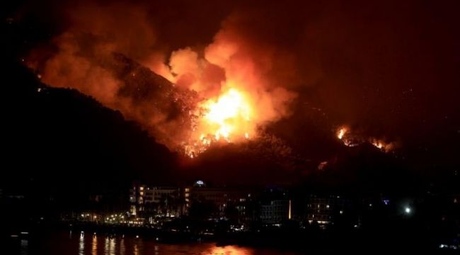 Türkiye felaketi yaşıyor! Hava kararınca yangınların büyüklüğü ortaya çıktı