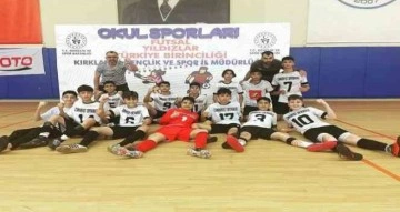 Türkiye Futsal üçüncülüğü Ergani’den