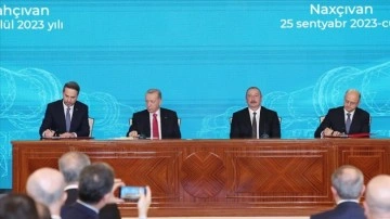 Türkiye ile Azerbaycan arasında 3 anlaşma imzalandı
