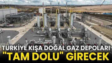 Türkiye kışa doğal gaz depoları &quot;tam dolu&quot; girecek