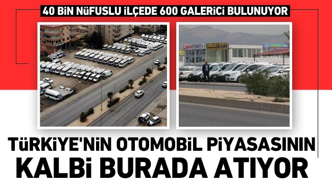 Türkiye’nin otomobil piyasasının kalbi burada atıyor