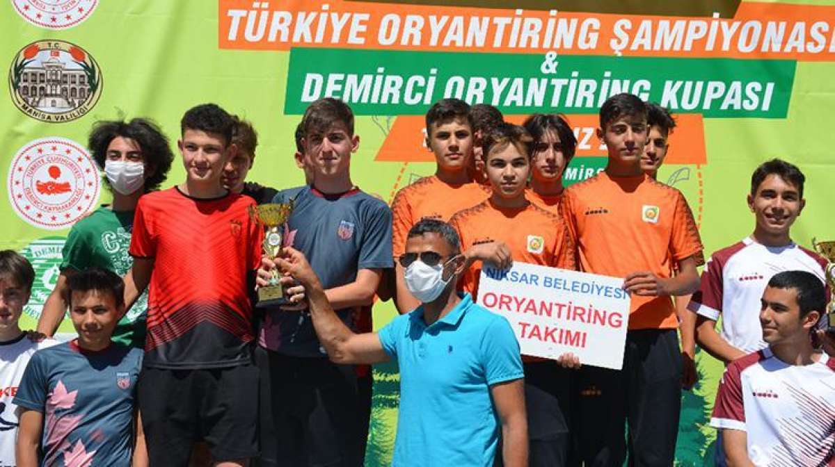 Türkiye Oryantiring Federasyonunun gelişim kampı Manisada başladı