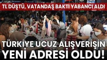 Türkiye Ucuz Alışverişin Adresi Oldu! TL Düştü, Vatandaş Baktı Yabancı Aldı