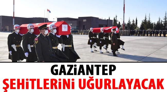 Türkiye ve Gaziantep Şehitlerini uğurluyor...