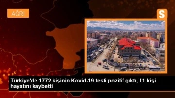 Türkiye'de 1772 kişinin Kovid-19 testi pozitif çıktı, 11 kişi hayatını kaybetti