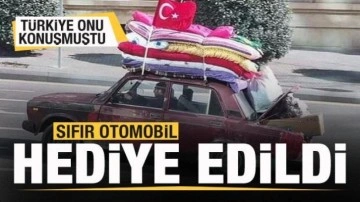 Türkiye'de gündem olmuştu! Server Beşirli'ye sıfır otomobil hediye edildi