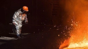 Türkiye'de yılın ilk yarısında 15,9 milyon ton ham çelik üretildi