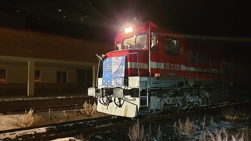 Türkiye'den Çin'e gidecek ilk blok ihracat treni Gürcistan'da