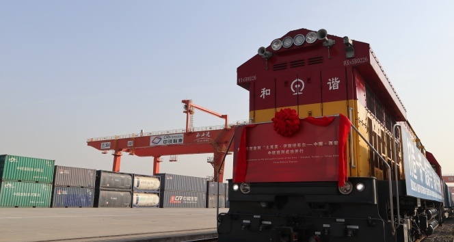 Türkiye'den Çine ilk ihracat treninin 8 bin kilometrelik serüveni