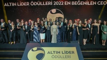 Türkiye’nin "En Beğenilen CEO Altın Liderleri" ödüllerine kavuştu
