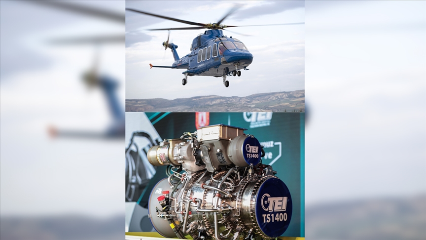 Türkiye'nin ilk milli helikopter motoru TEI-TS1400, Gökbey'e entegrasyon için gün sayıyor