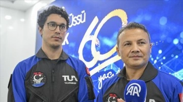 Türkiye'nin ilk uzay yolcuları TEKNOFEST'te AA'ya konuştu