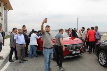Türkiye'nin yerli otomobili Togg Batman’da yoğun ilgi gördü