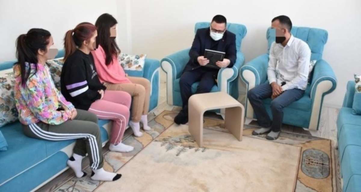 Tutuklu baba çocukları için mektupla destek istedi, aileye Başkan Beyoğlu sahip çıktı
