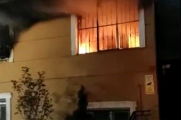 Tuzla’da bina sakinlerini canından bezdiren kadının evinde yangın çıktı, komşuları isyan etti
