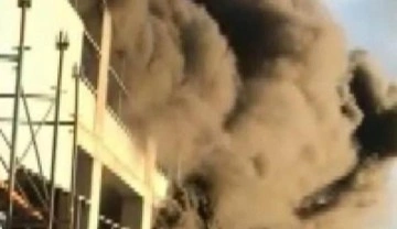 Tuzla'da bir fabrikanın inşaat halindeki deposunda yangın çıktı