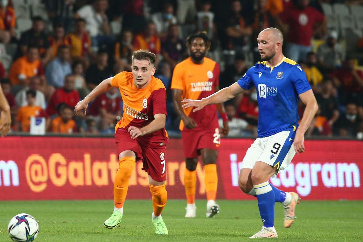UEFA Avrupa Ligi: Galatasaray: 0 - 0 St. Johnstone (İlk yarı)