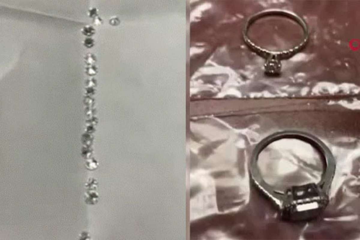 Ukrayna'ya yasa dışı yolla 170 bin dolarlık mücevher getirdi, havaalanında yakalandı
