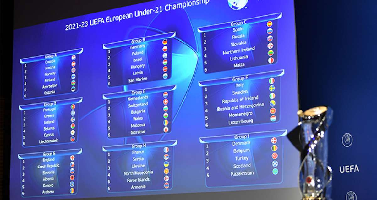 Ümit Milli Futbol Takımı'nın Avrupa Şampiyonası elemeleri fikstürü belli oldu