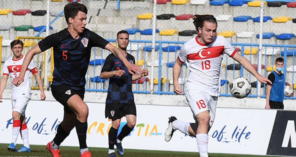 Ümit Milli Takım, Hırvatistan'a 4-1 yenildi