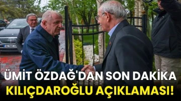 Ümit Özdağ'dan son dakika Kılıçdaroğlu açıklaması!